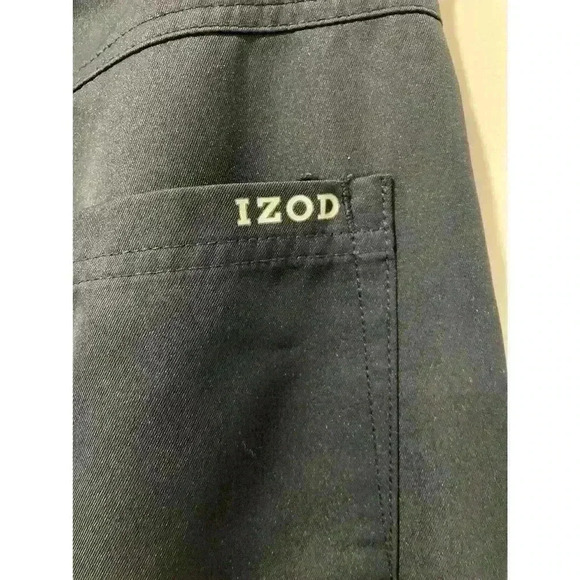 IZOD Men’s Golf Slim Fit Pants Navy Blue 33x32 - Picture 5 of 7